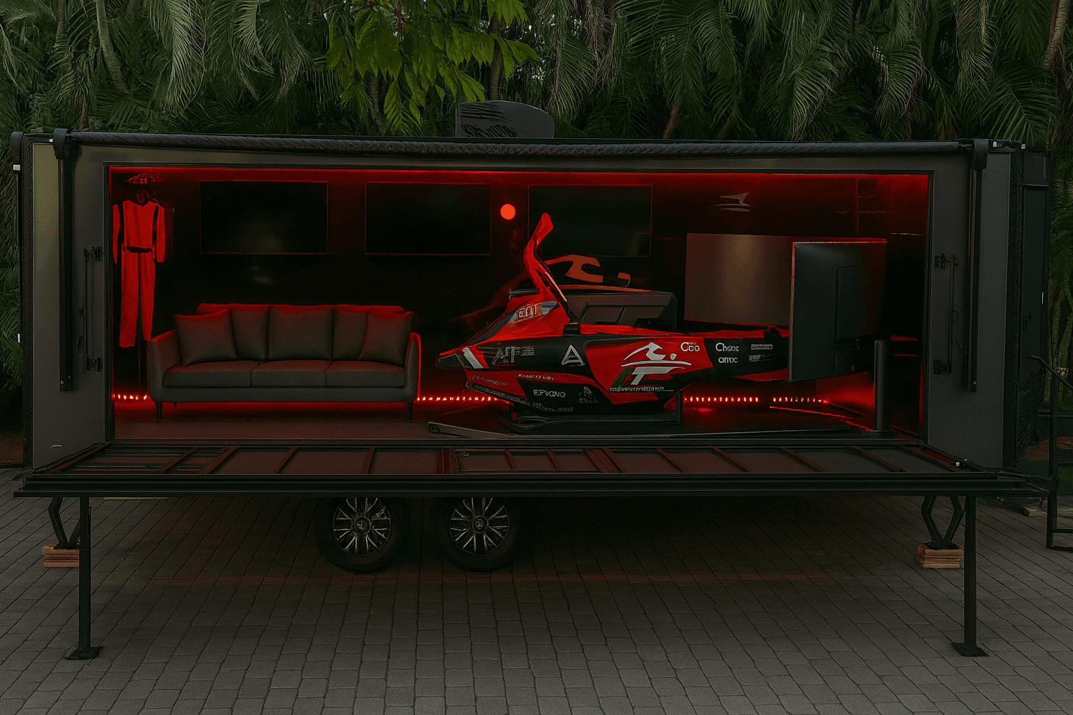 Hydraulic Mobile Trailer