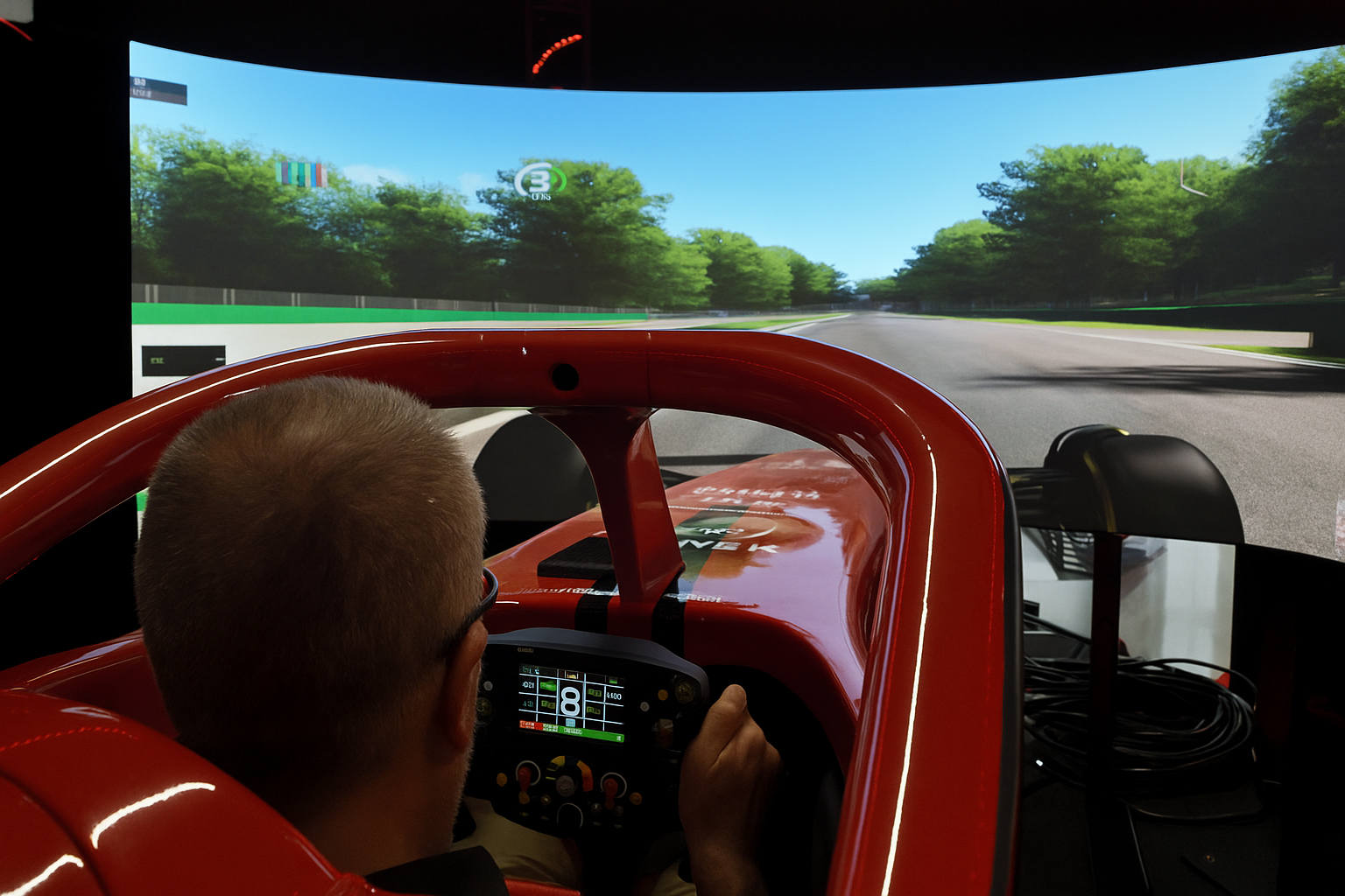 High Definition LED Curved Display